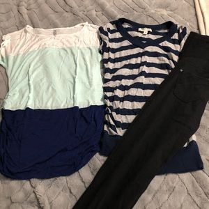 Maternity shirts and pants!